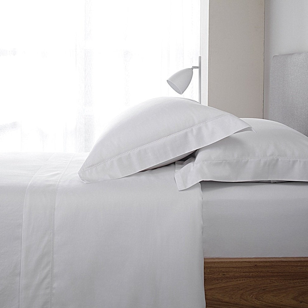 Vision New Colors II King Cotton Sateen Duvet Cover, White