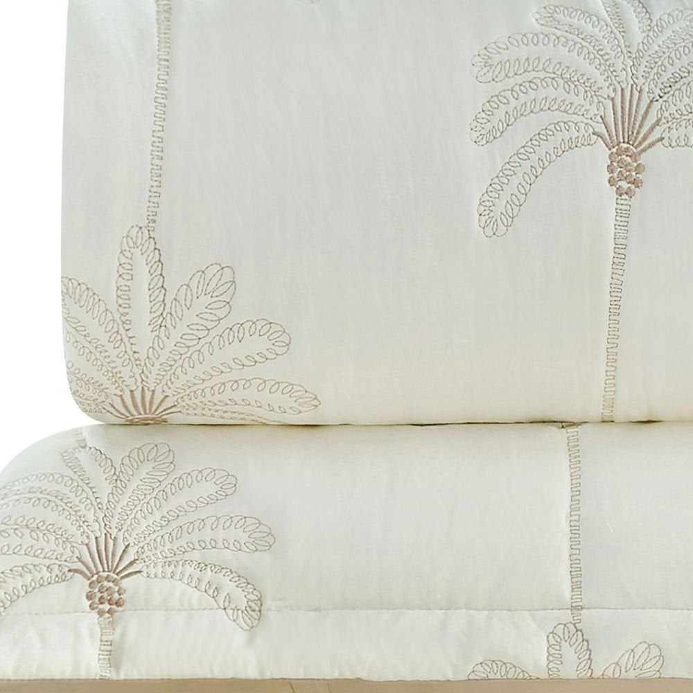 Palm Double-Sided Quilt Set
