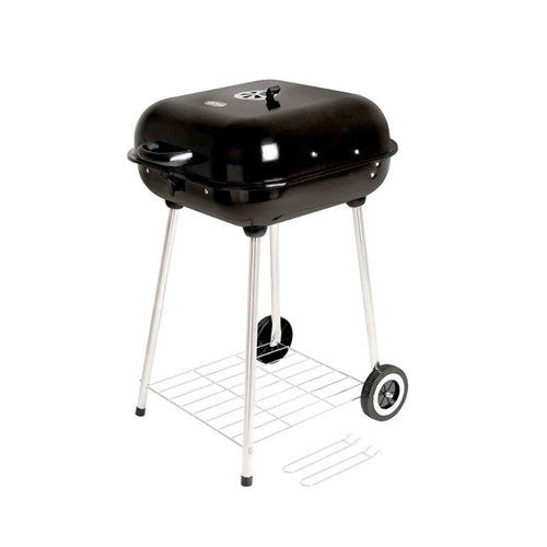 Barbacoa Enamel Charcoal Grill with Wheels