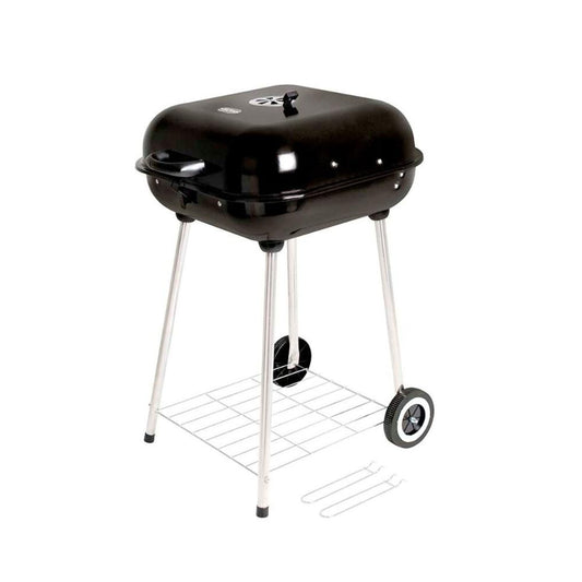 Barbacoa Enamel Charcoal Grill with Wheels