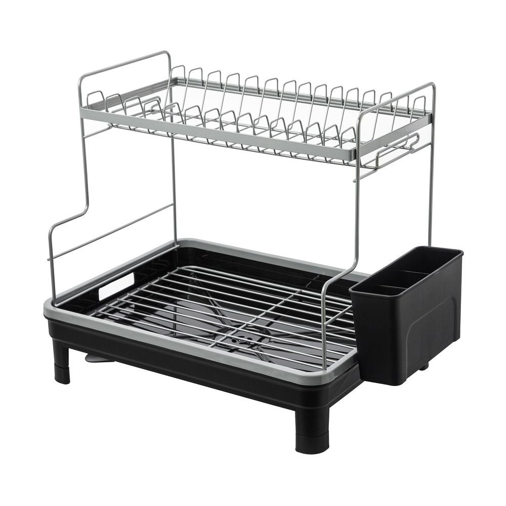 Nok 2-Tier Aluminum Dish Drying Rack
