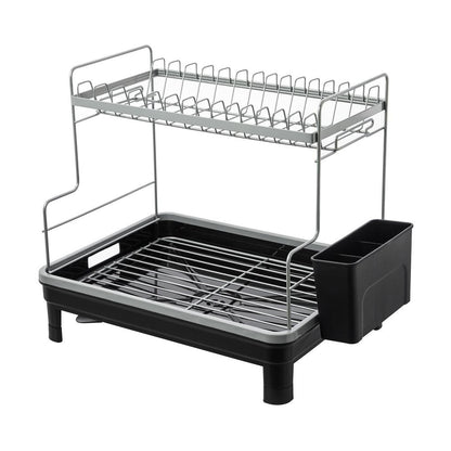 Nok 2-Tier Aluminum Dish Drying Rack