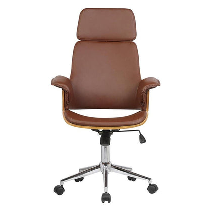 Coimbra PU Office Chair, Brown