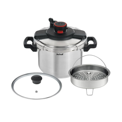 Unique Stainless Steel 2-in-1 Pressure Cooker