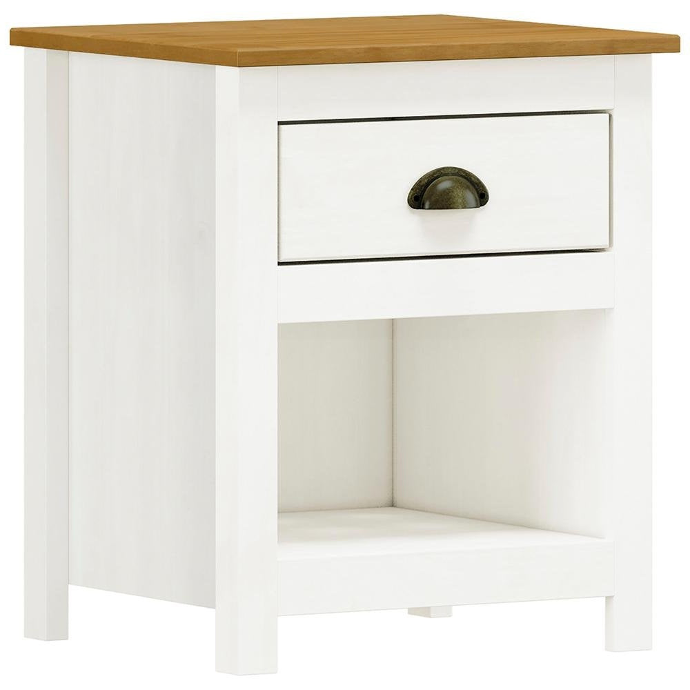 Milani Solid Wood 8-Drawer Dresser and 2 Nightstands Set