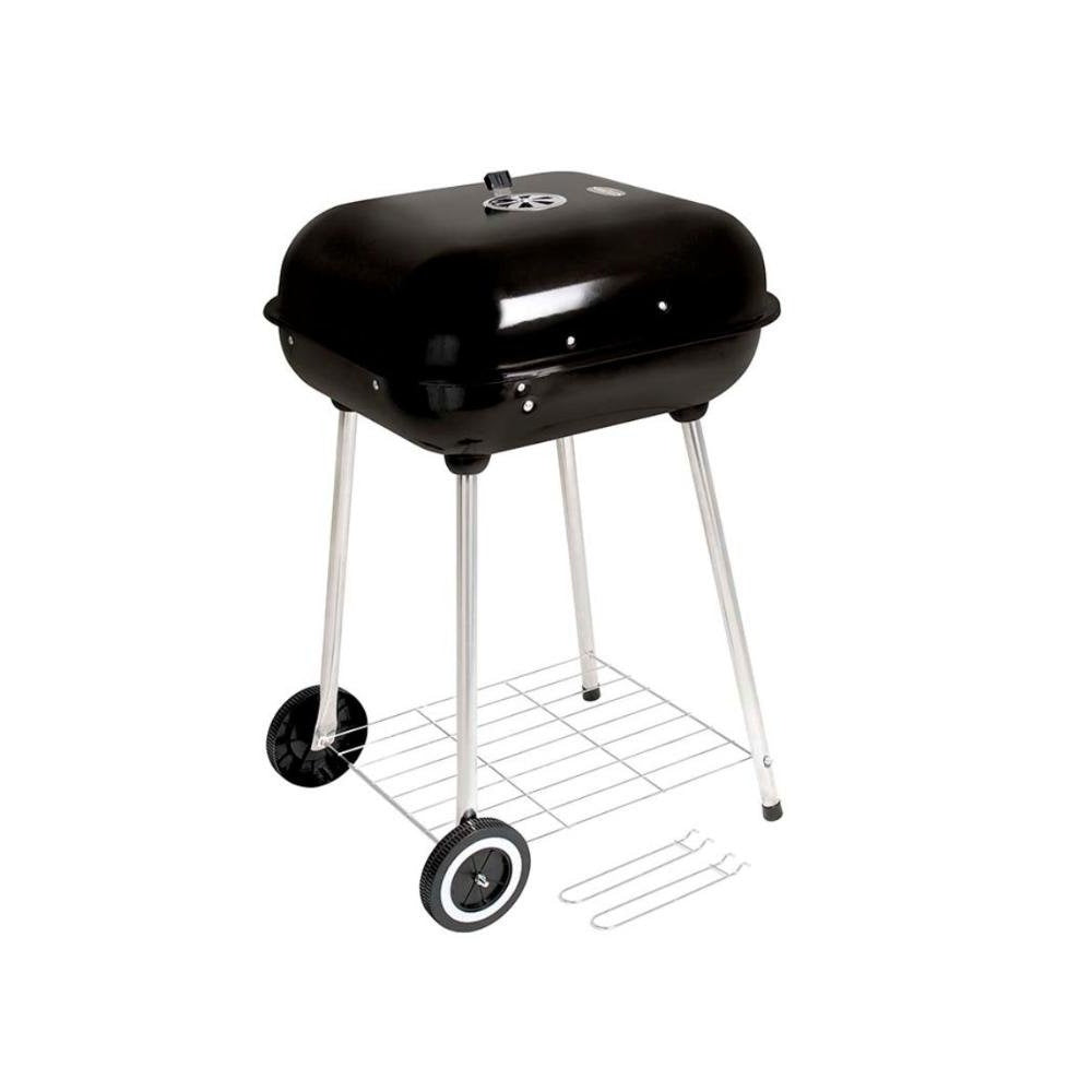 Barbacoa Enamel Charcoal Grill with Wheels