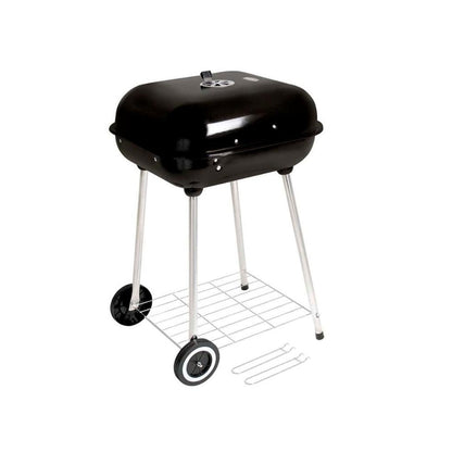 Barbacoa Enamel Charcoal Grill with Wheels