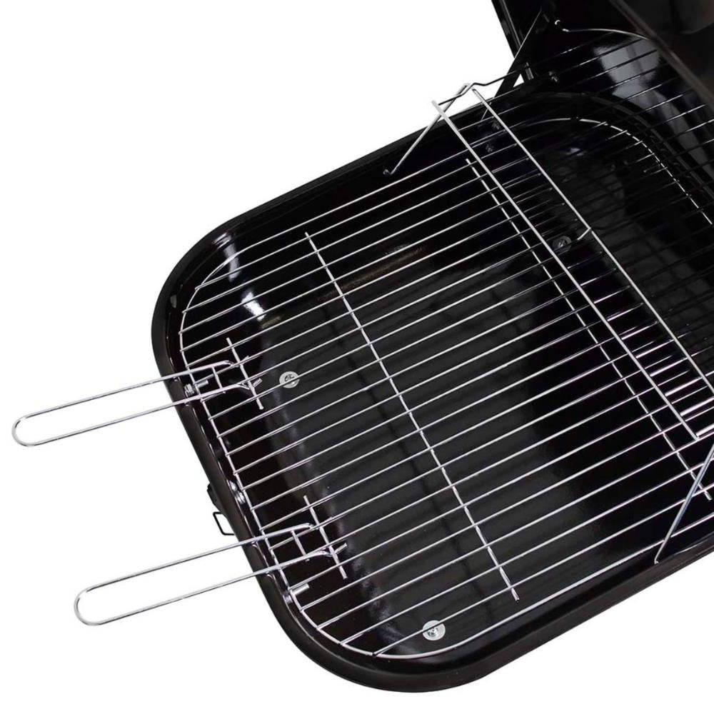 Barbacoa Enamel Charcoal Grill with Wheels