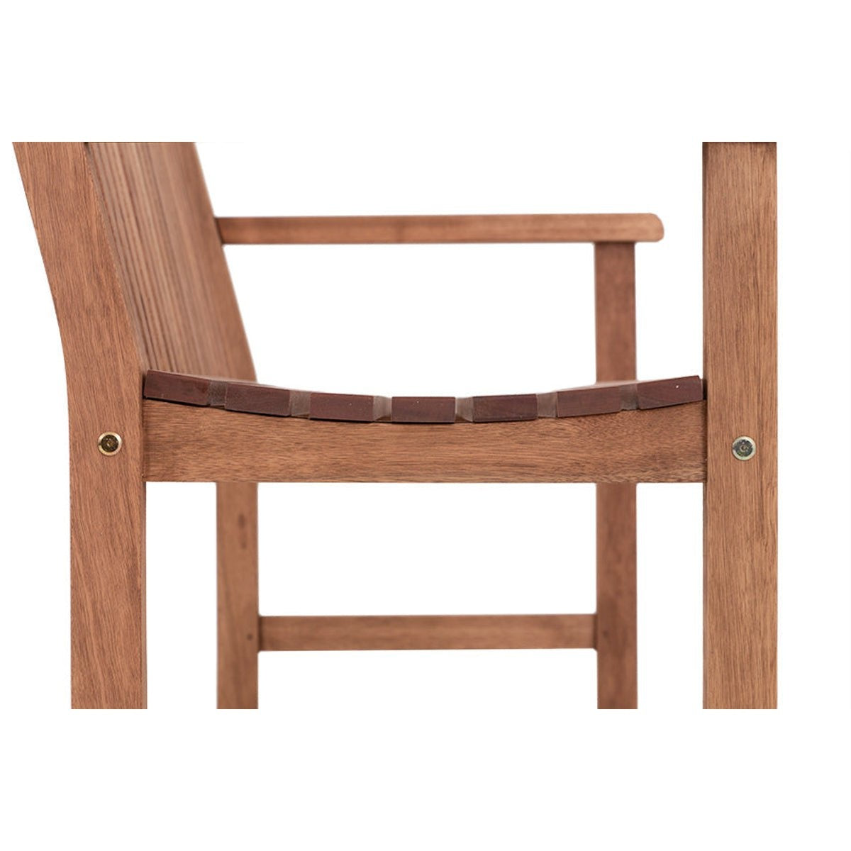 Recanto 2-Seater Garden Bench, Jatoba
