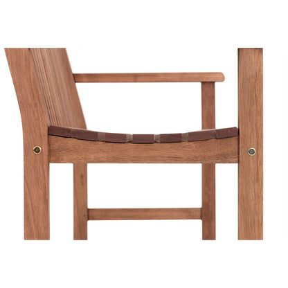 Recanto 2-Seater Garden Bench, Jatoba