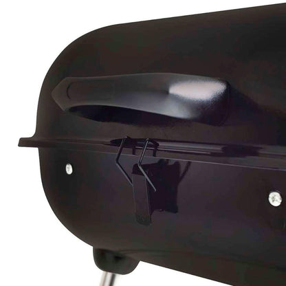 Barbacoa Enamel Charcoal Grill with Wheels