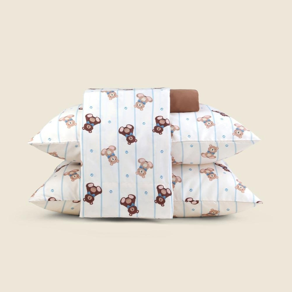 Bear Microfiber Kids' Sheet Set