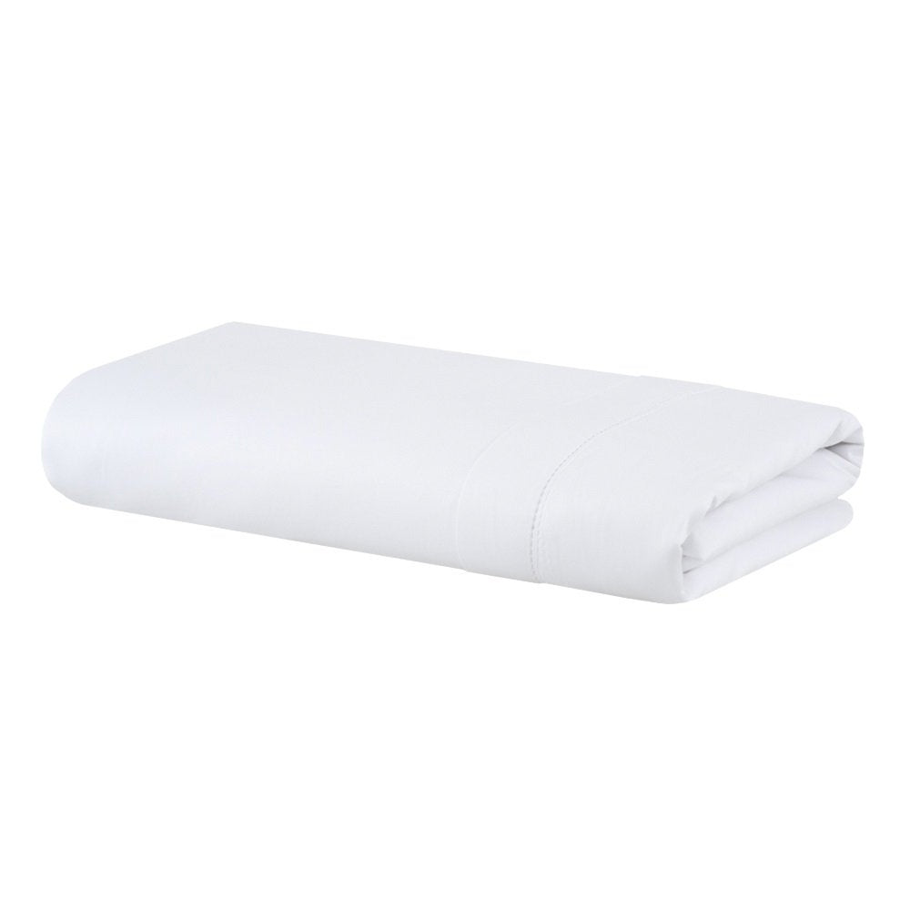 Vision New Colors II King Cotton Sateen Duvet Cover, White