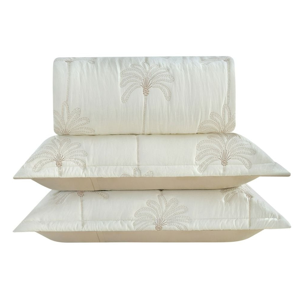 Palm Double-Sided Quilt Set