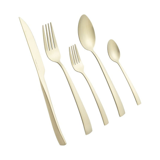 Dhor 30-Piece Stainless Steel Flatware Set