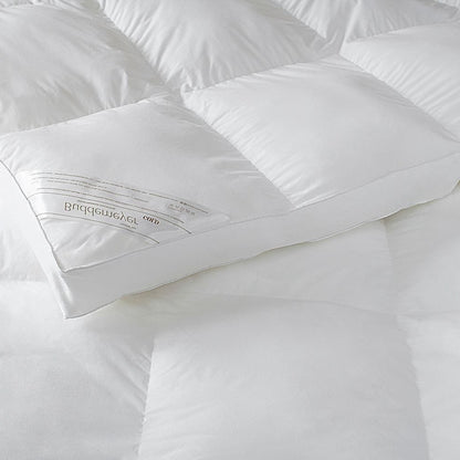 Vision Fill Gold King Pillow Top Mattress Topper, White