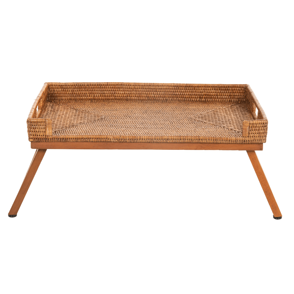 Rattan Tray with Feet