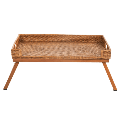 Rattan Tray with Feet