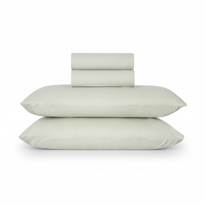 Lotus Queen Microfiber Sheet Set