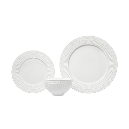 Elise 12-Piece Ceramic Dinnerware Set