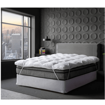 250 Thread Count 100% Cotton King Pillow Top Mattress Topper