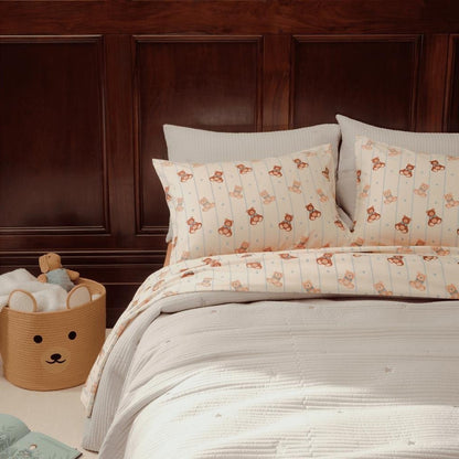 Bear Microfiber Kids' Sheet Set