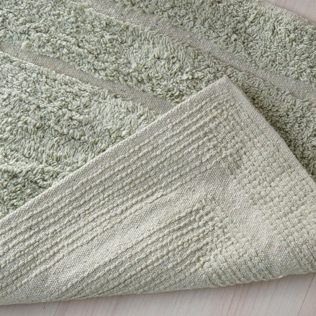 4-Piece 100% Cotton Bath Mat Set, Brown