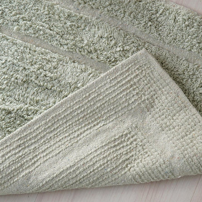 4-Piece 100% Cotton Bath Mat Set, Brown
