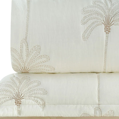 Palm Double-Sided Quilt Set