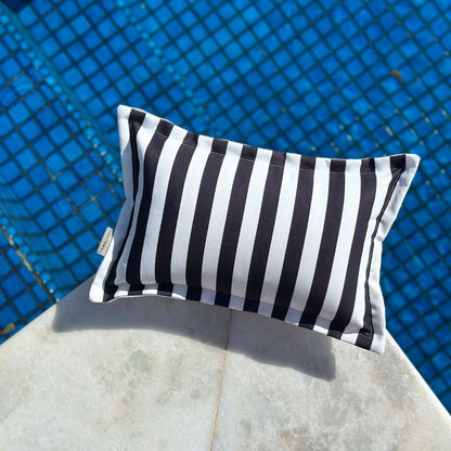 6-Piece Waterproof Pillow Cover Set, Stripes, Palms & Shells