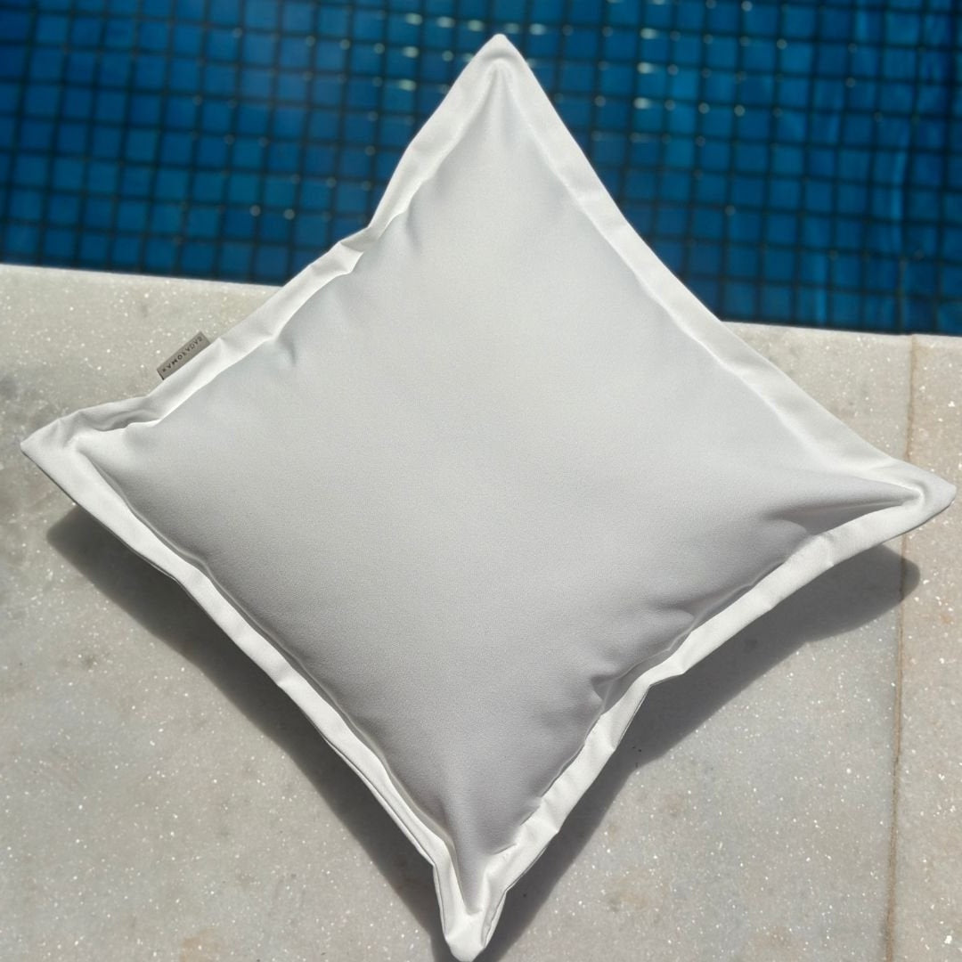 6-Piece Waterproof Pillow Cover Set, Stripes, Palms & Shells